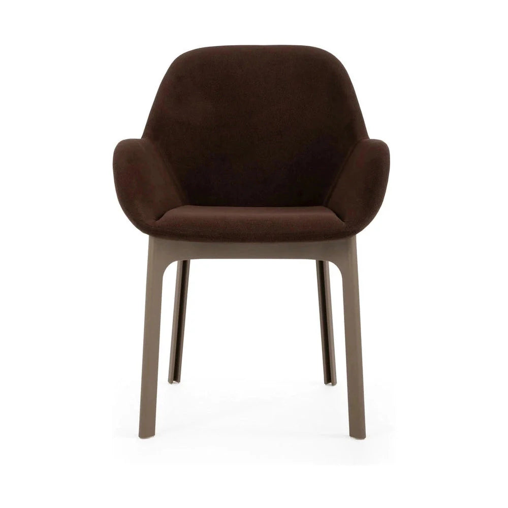 [product_category]-Kartell Clap Aquaclean Armchair, Taupe/Brick Red-Kartell-8058967313000-04187T2-KAR-1