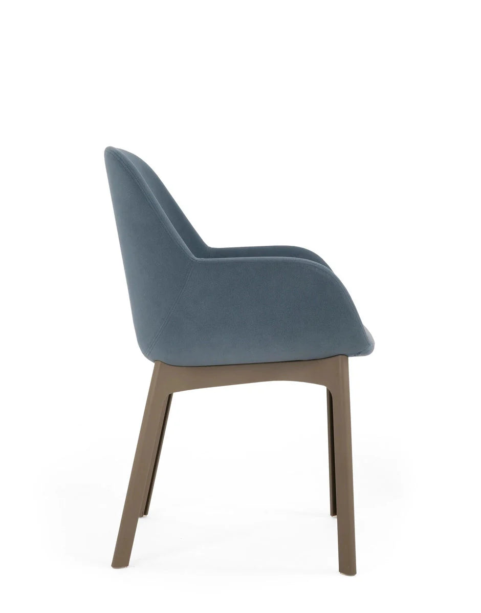 [product_category]-Kartell Clap Aquaclean Armchair, Taupe/Dust-Kartell-8058967313062-04187T5-KAR-3