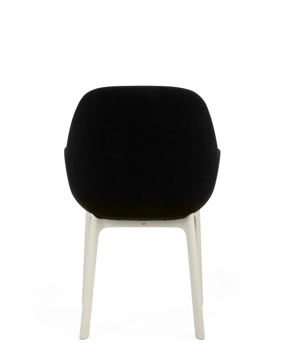 [product_category]-Kartell Clap Aquaclean Armchair, White/Black-Kartell-8058967312904-04187B3-KAR-4