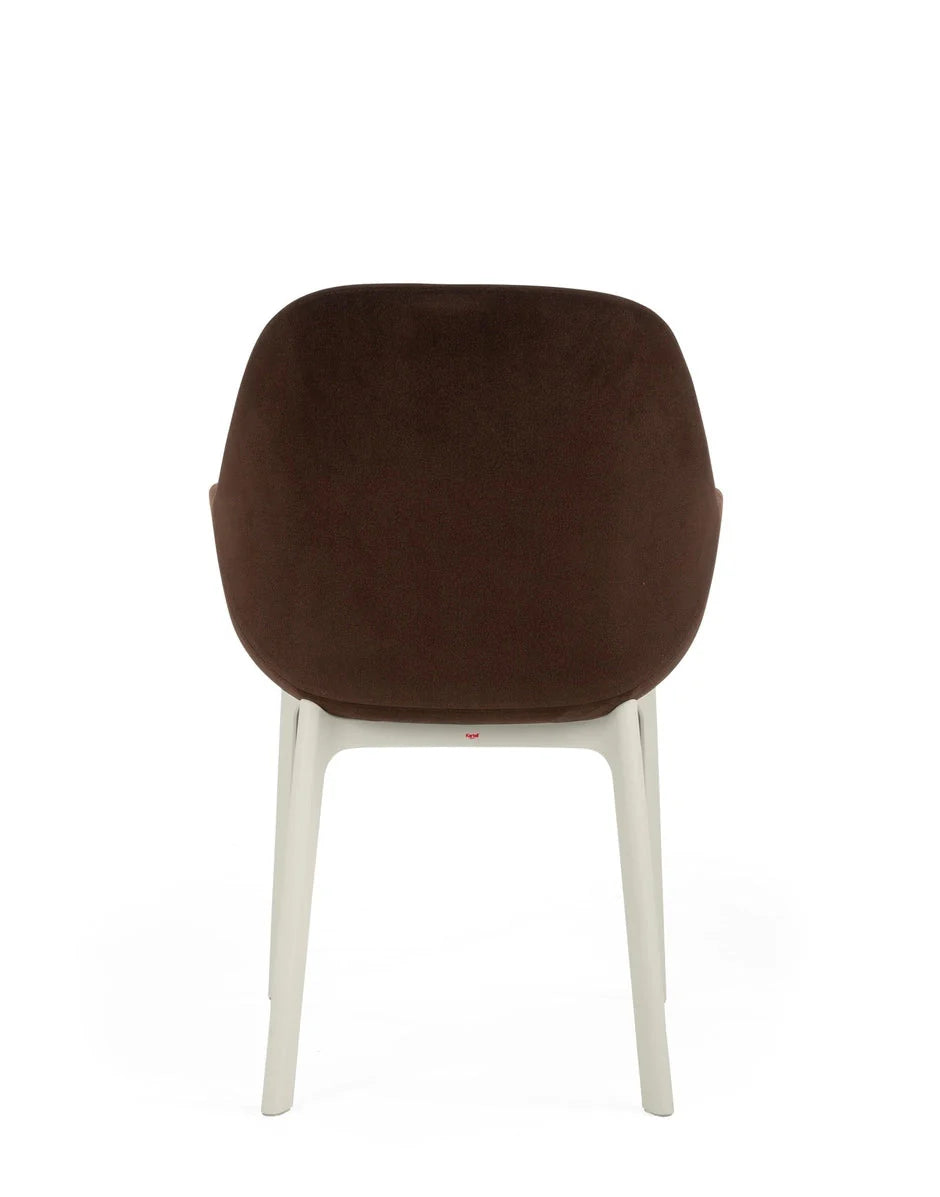 [product_category]-Kartell Clap Aquaclean Armchair, White/Brick Red-Kartell-8058967312881-04187B2-KAR-4