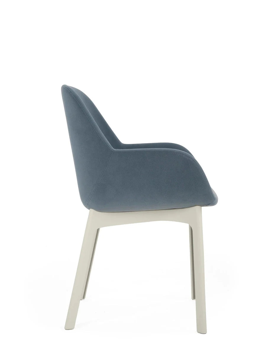 [product_category]-Kartell Clap Aquaclean Armchair, White/Dust-Kartell-8058967312942-04187B5-KAR-3