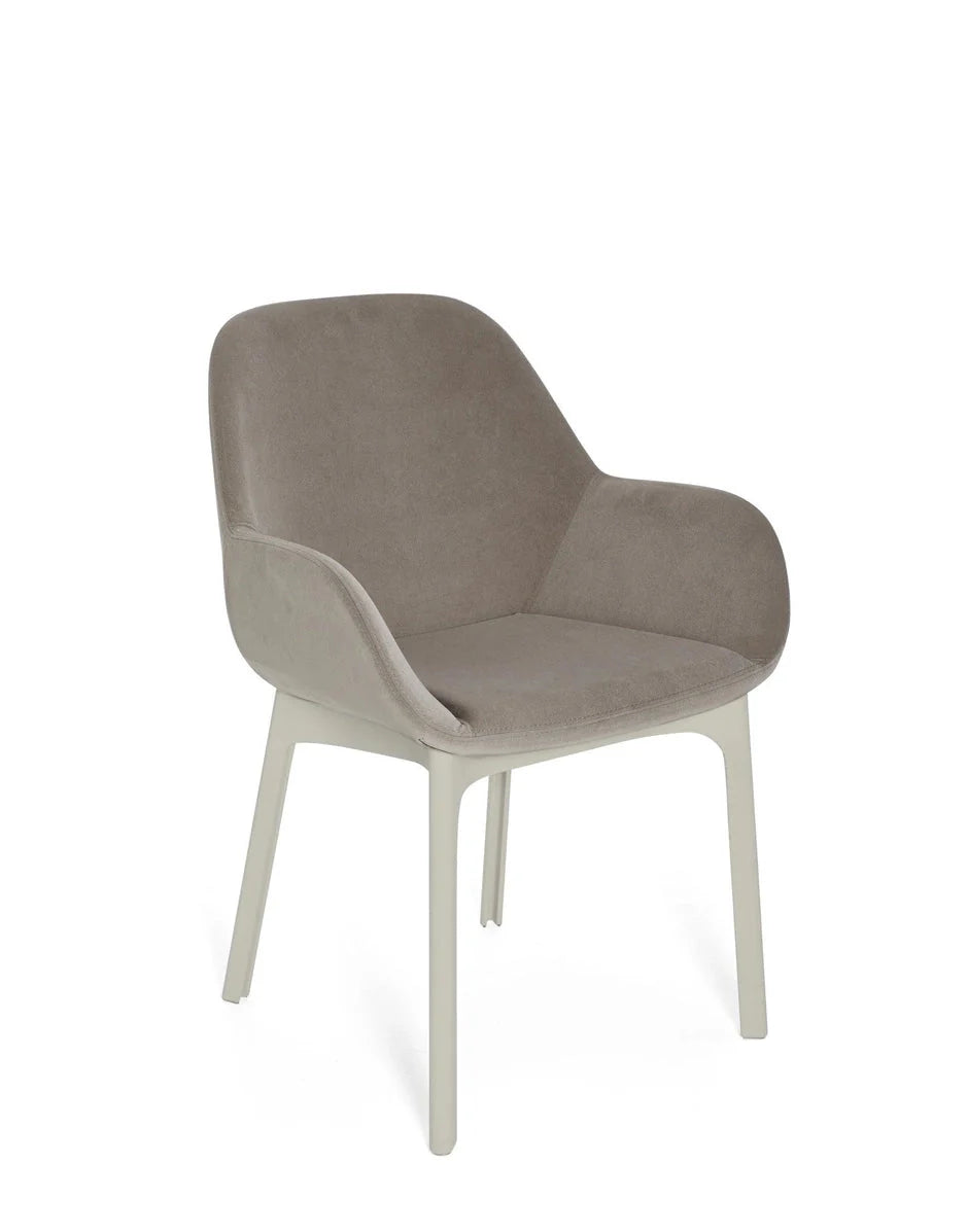 [product_category]-Kartell Clap Aquaclean Armchair, White/Ecru-Kartell-8058967312867-04187B1-KAR-2