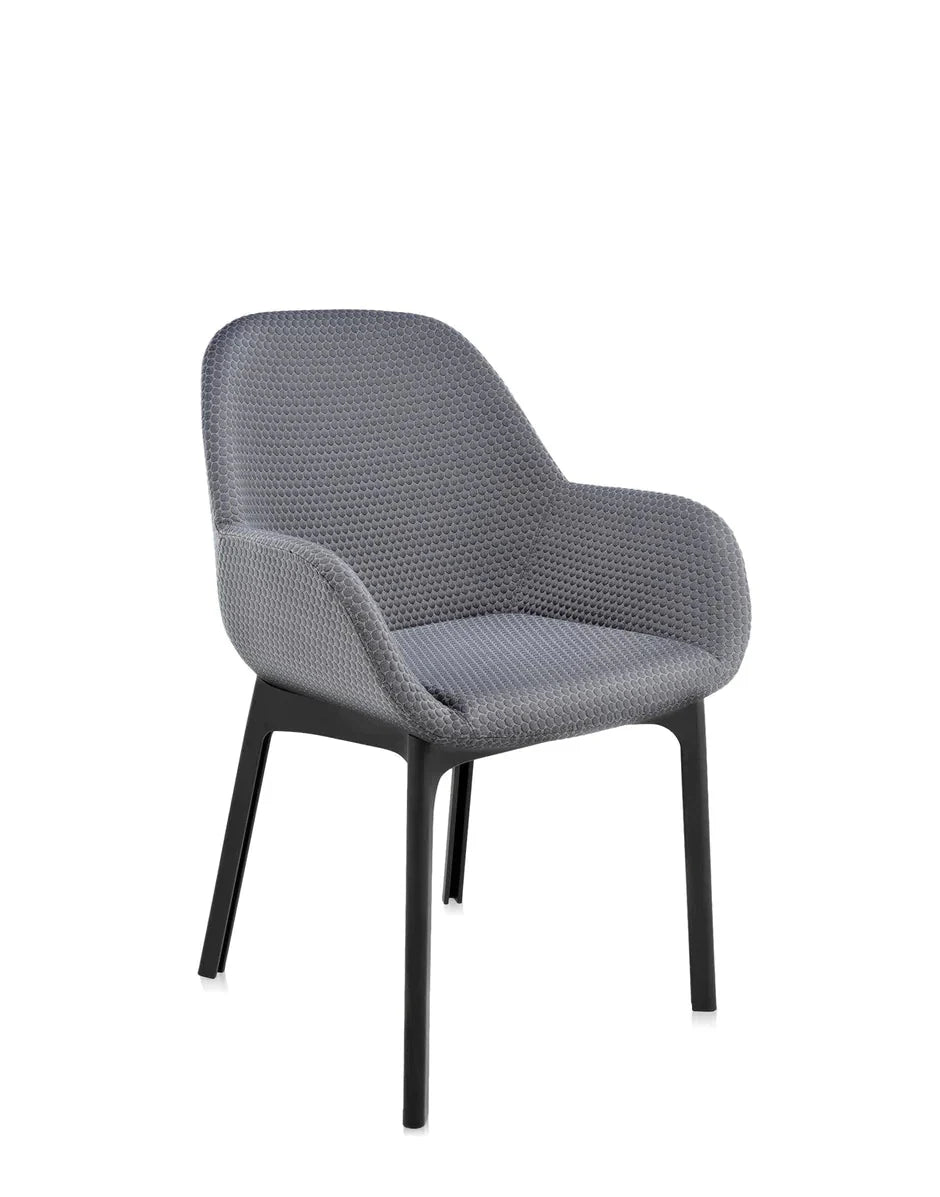[product_category]-Kartell Clap Armchair, Black/Graphite-Kartell-8058967192995-04182N2-KAR-8