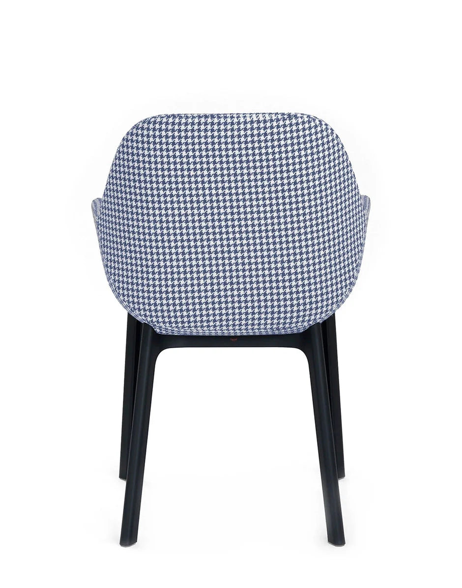 [product_category]-Kartell Clap Armchair, Black/Houndstooth Blue-Kartell-8058967287684-04182NE-KAR-4