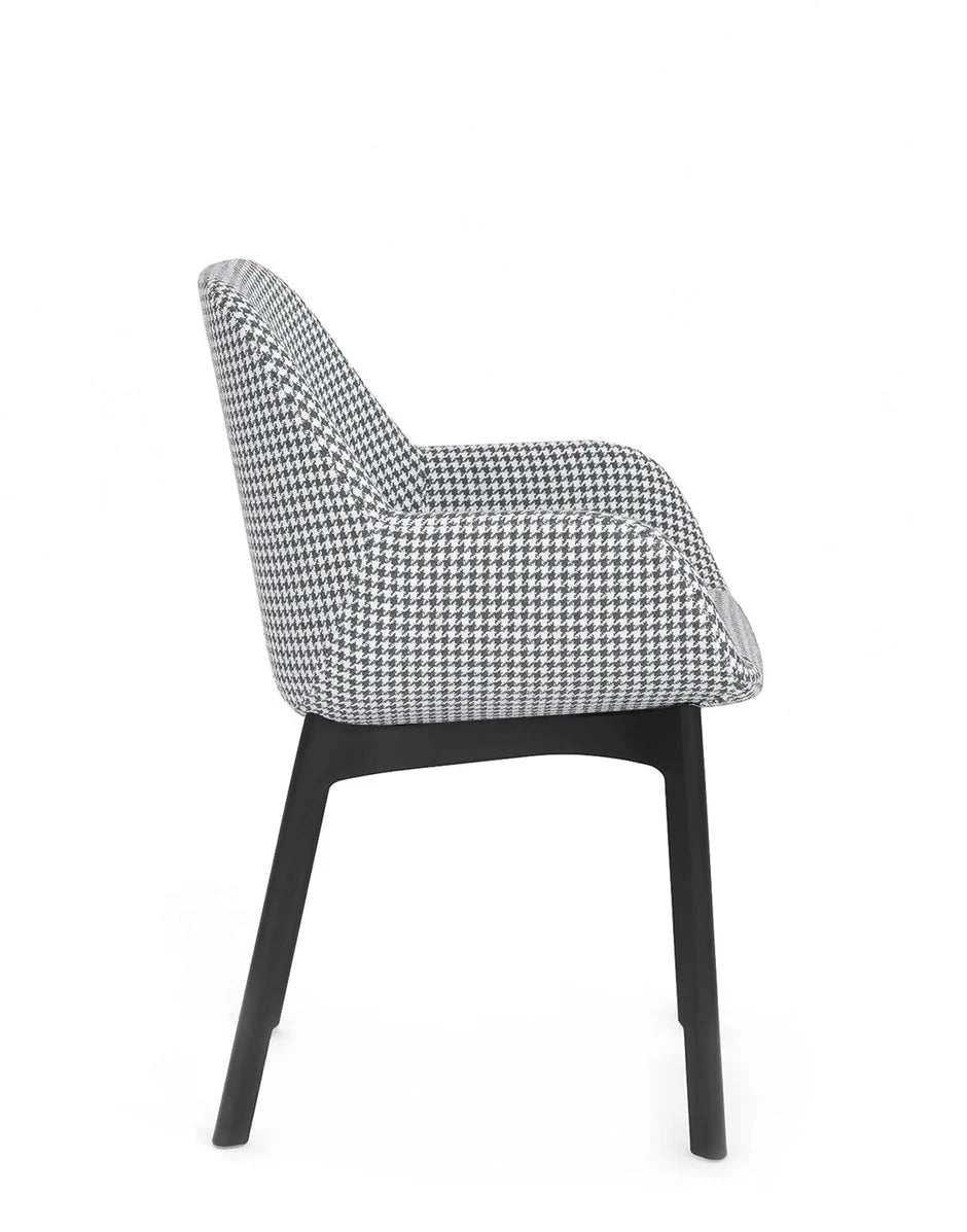 [product_category]-Kartell Clap Armchair, Black/Houndstooth Grey-Kartell-8058967287660-04182NF-KAR-3