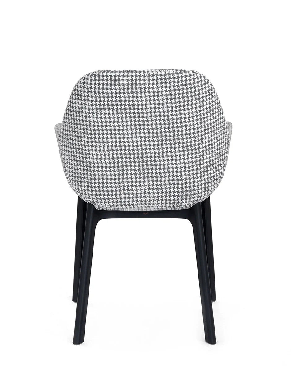 [product_category]-Kartell Clap Armchair, Black/Houndstooth Grey-Kartell-8058967287660-04182NF-KAR-4