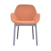 Kartell Clap Armchair, Grey/Orange