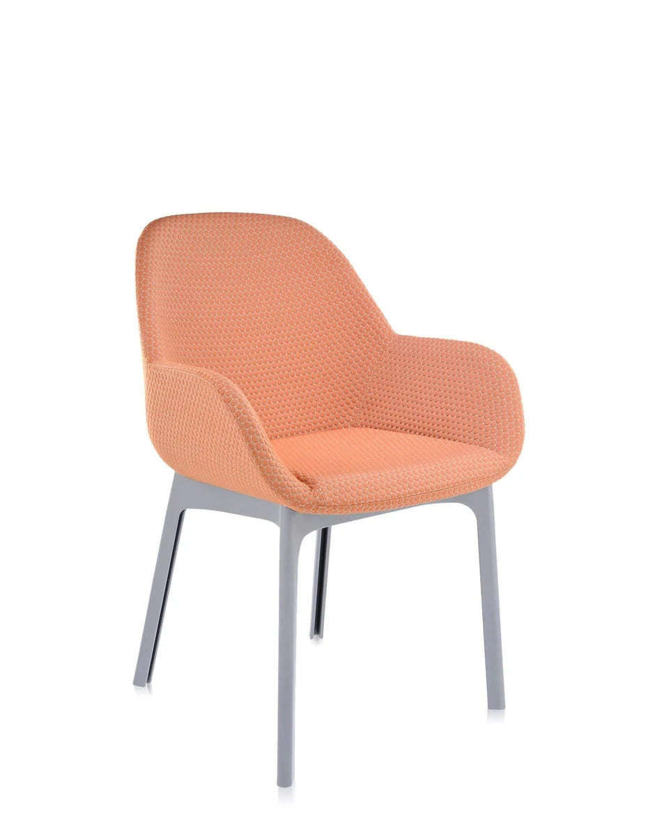 [product_category]-Kartell Clap Armchair, Grey/Orange-Kartell-8058967193039-04182G4-KAR-2