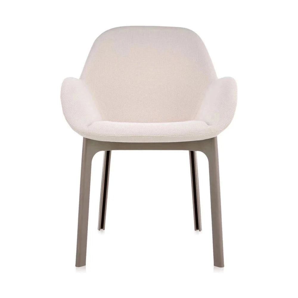 [product_category]-Kartell Clap Armchair, Taupe/Houndstooth Beige-Kartell-8058967192957-04181T5-KAR-1