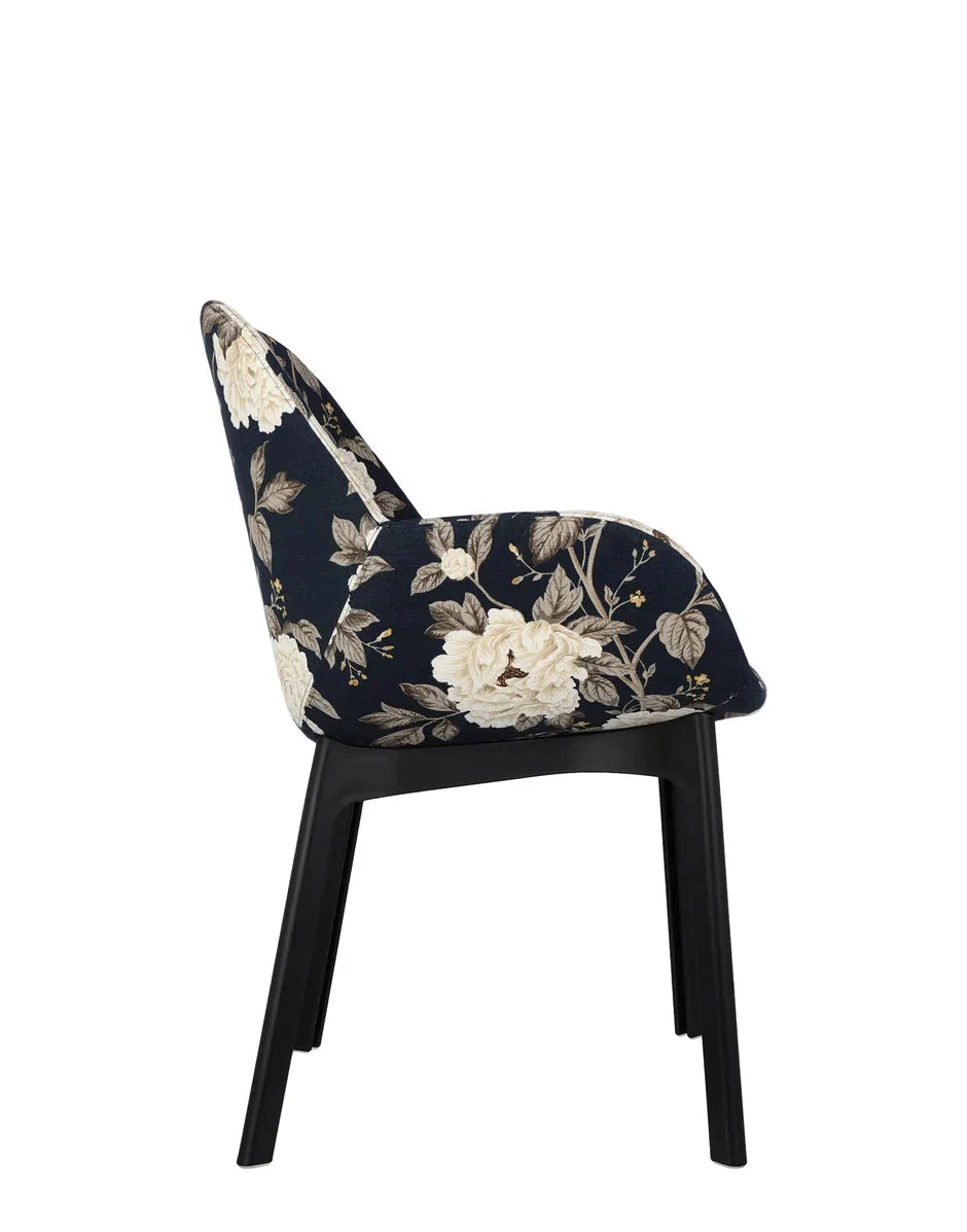 [product_category]-Kartell Clap Flowers Armchair, Black/Peony-Kartell-8058967294576-04184NI-KAR-10