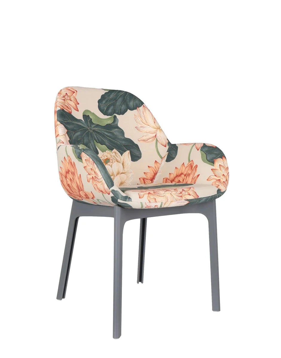 [product_category]-Kartell Clap Flowers Armchair, Grey/Kew-Kartell-8058967294477-04184GK-KAR-2