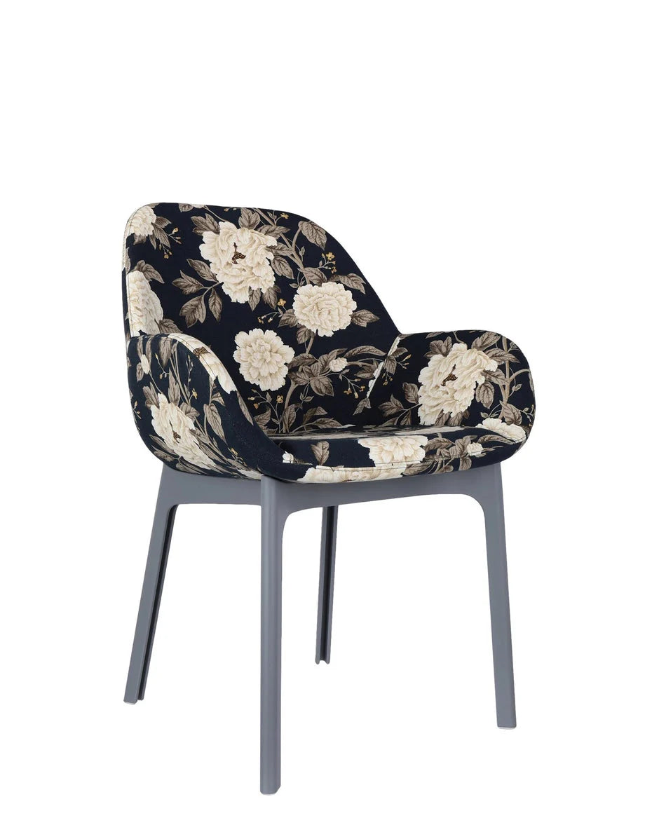 [product_category]-Kartell Clap Flowers Armchair, Grey/Peony-Kartell-8058967294552-04184GI-KAR-2