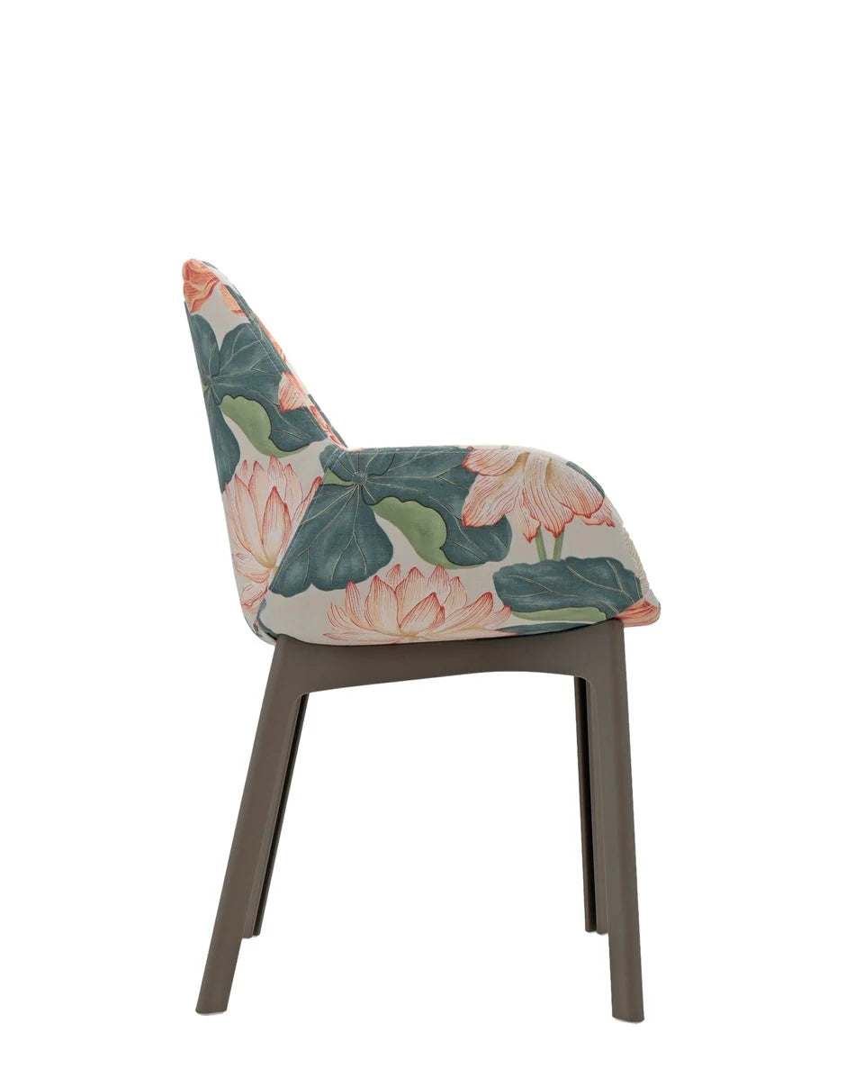 [product_category]-Kartell Clap Flowers Armchair, Taupe/Kew-Kartell-8058967294453-04184TK-KAR-3
