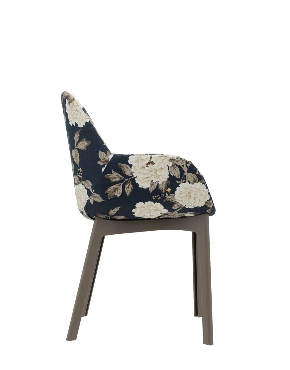 [product_category]-Kartell Clap Flowers Armchair, Taupe/Peony-Kartell-8058967294538-04184TI-KAR-3