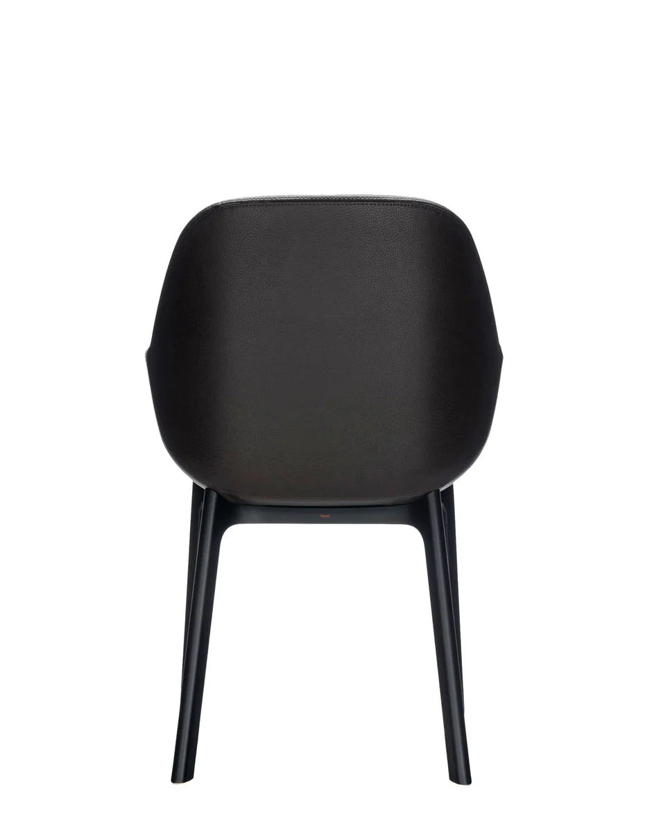 [product_category]-Kartell Clap Pvc Armchair, Black/Brick Red-Kartell-8058967203530-04183NM-KAR-4