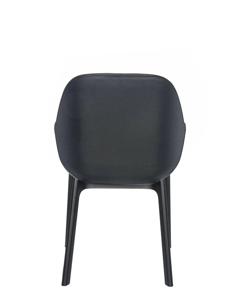 [product_category]-Kartell Clap Pvc Armchair, Black/Dark Grey-Kartell-8058967203516-04183NG-KAR-4