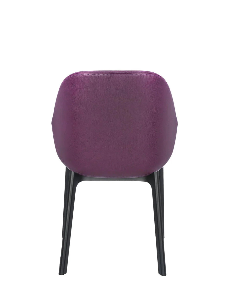 [product_category]-Kartell Clap Pvc Armchair, Black/Plum-Kartell-8058967203578-04183NP-KAR-4