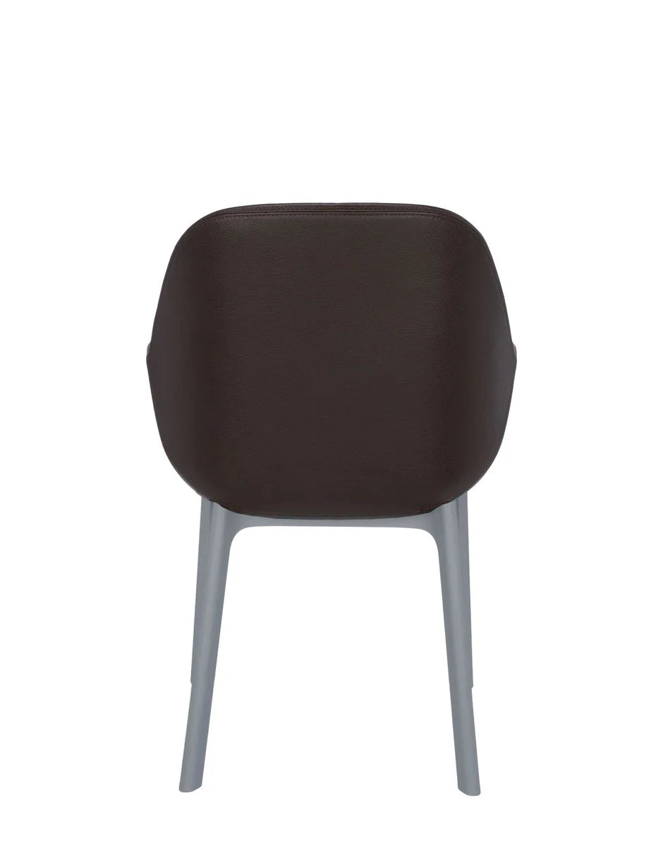 [product_category]-Kartell Clap Pvc Armchair, Grey/Brick Red-Kartell-8058967203431-04183GM-KAR-4