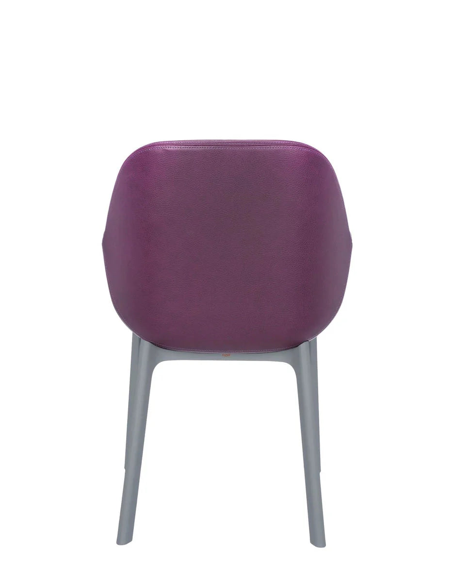 [product_category]-Kartell Clap Pvc Armchair, Grey/Plum-Kartell-8058967203479-04183GP-KAR-4