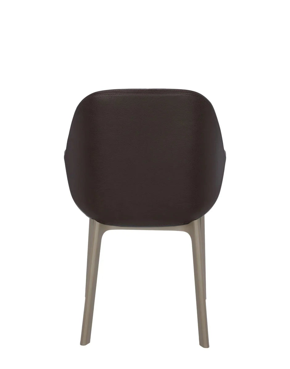 [product_category]-Kartell Clap Pvc Armchair, Taupe/Brick Red-Kartell-8058967203332-04183TM-KAR-4