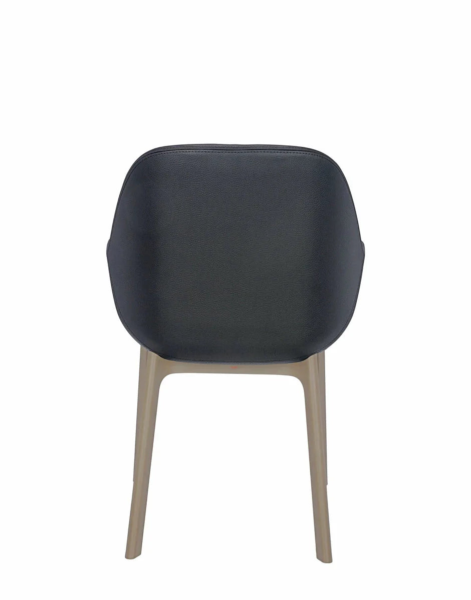 [product_category]-Kartell Clap Pvc Armchair, Taupe/Dark Grey-Kartell-8058967203318-04183TG-KAR-4