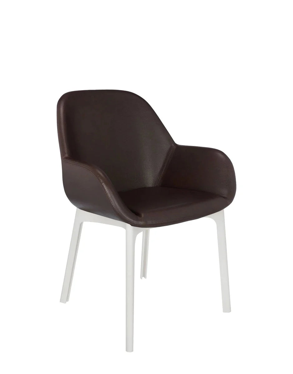 [product_category]-Kartell Clap Pvc Armchair, White/Brick Red-Kartell-8058967203233-04183BM-KAR-2