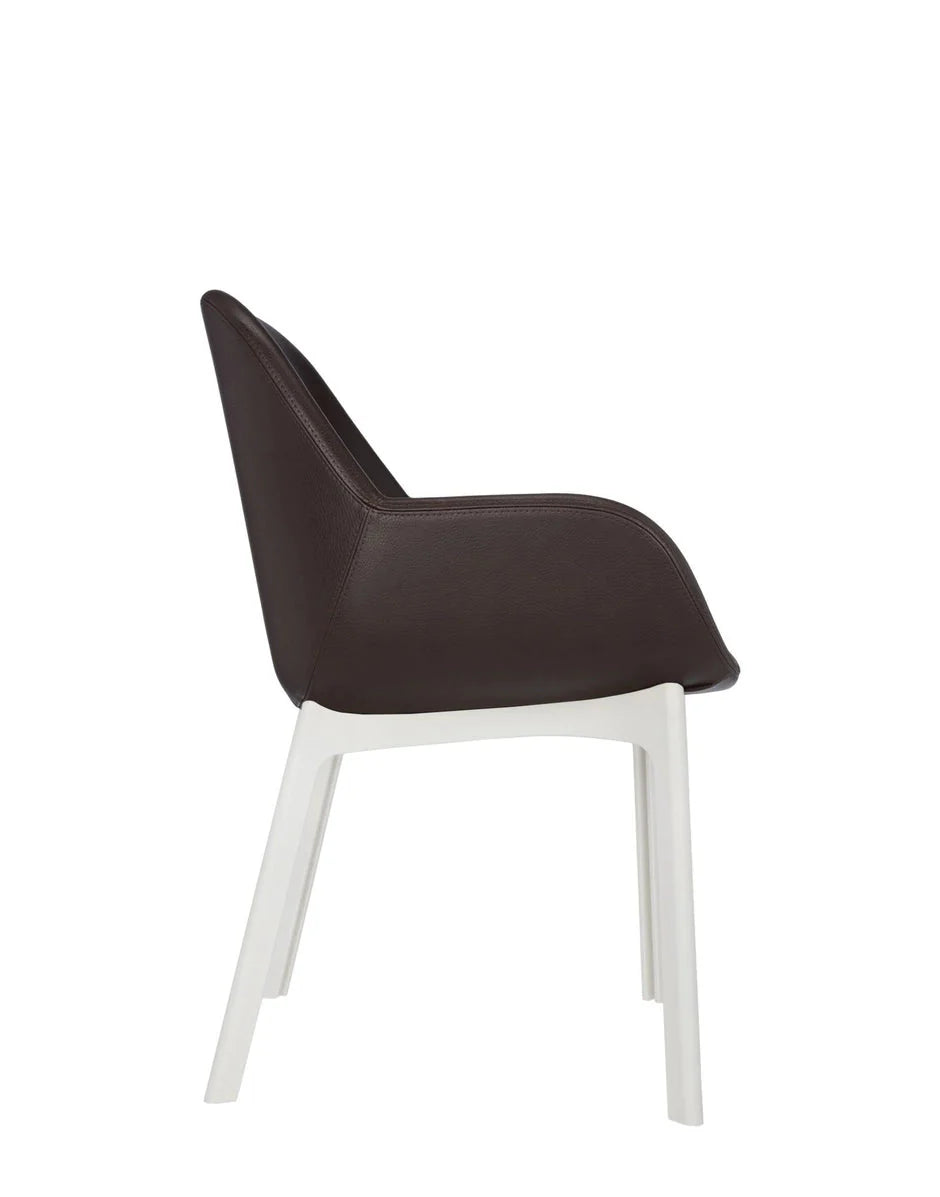 [product_category]-Kartell Clap Pvc Armchair, White/Brick Red-Kartell-8058967203233-04183BM-KAR-3