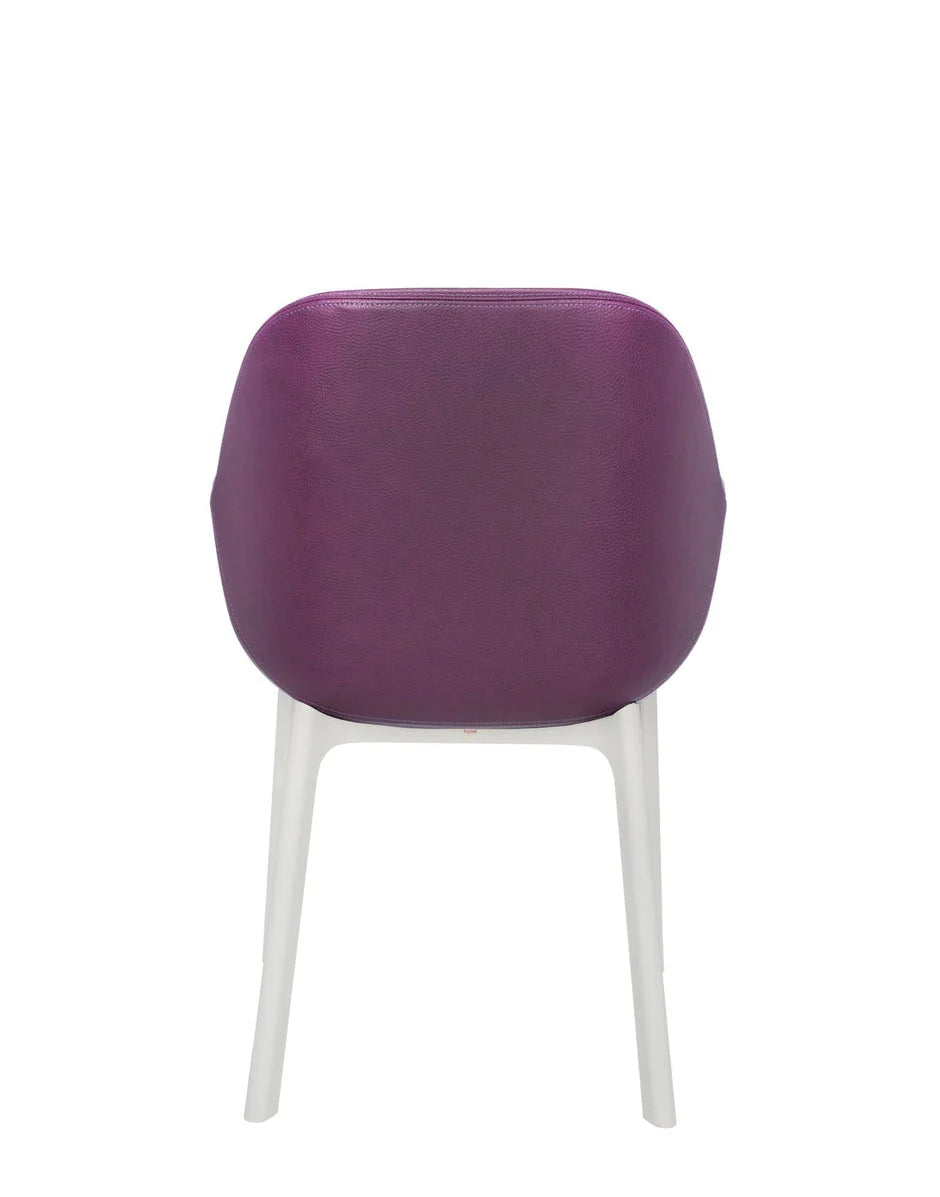 [product_category]-Kartell Clap Pvc Armchair, White/Plum-Kartell-8058967203271-04183BP-KAR-4