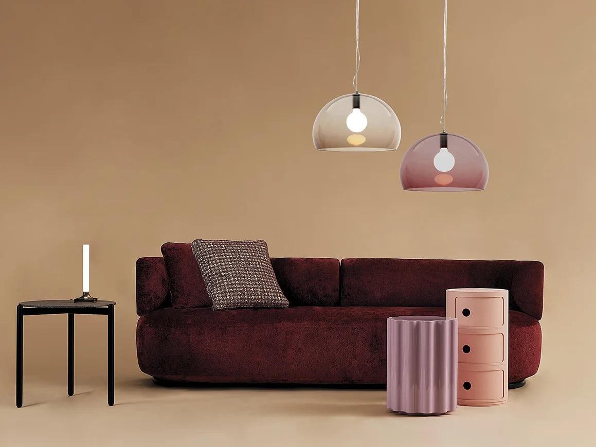 [product_category]-Kartell Colonna Side Table, Violet-Kartell-8058967215892-0885330-KAR-3