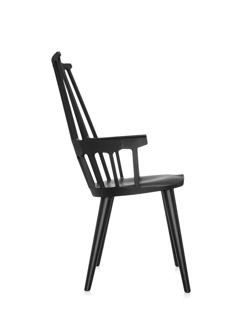 [product_category]-Kartell Comback Chair, Black/Black-Kartell-8058967172591-0595409-KAR-3