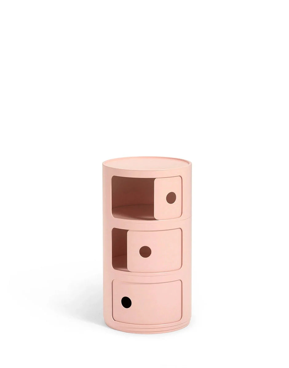 [product_category]-Kartell Componibili Bio Container 3 Elements, Pink-Kartell-8058967294637-05970RO-KAR-2