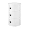 Kartell Componibili Classic Big Container 3 prvky, bílé