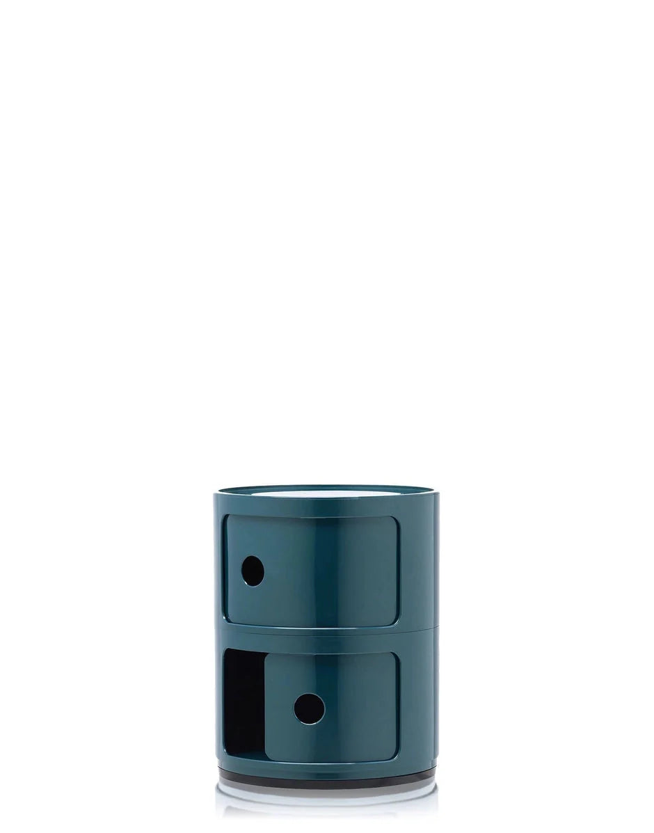 [product_category]-Kartell Componibili Classic Container 2 Elements, Blue-Kartell-8058967253528-0496615-KAR-2