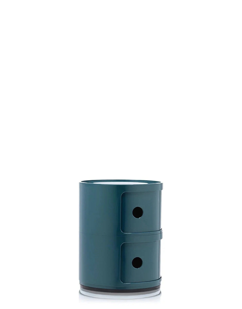 [product_category]-Kartell Componibili Classic Container 2 Elements, Blue-Kartell-8058967253528-0496615-KAR-3