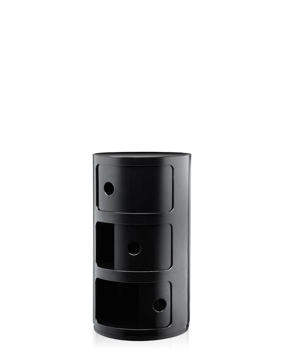[product_category]-Kartell Componibili Classic Container 3 Elements, Black-Kartell-8034105781689-0496709-KAR-2