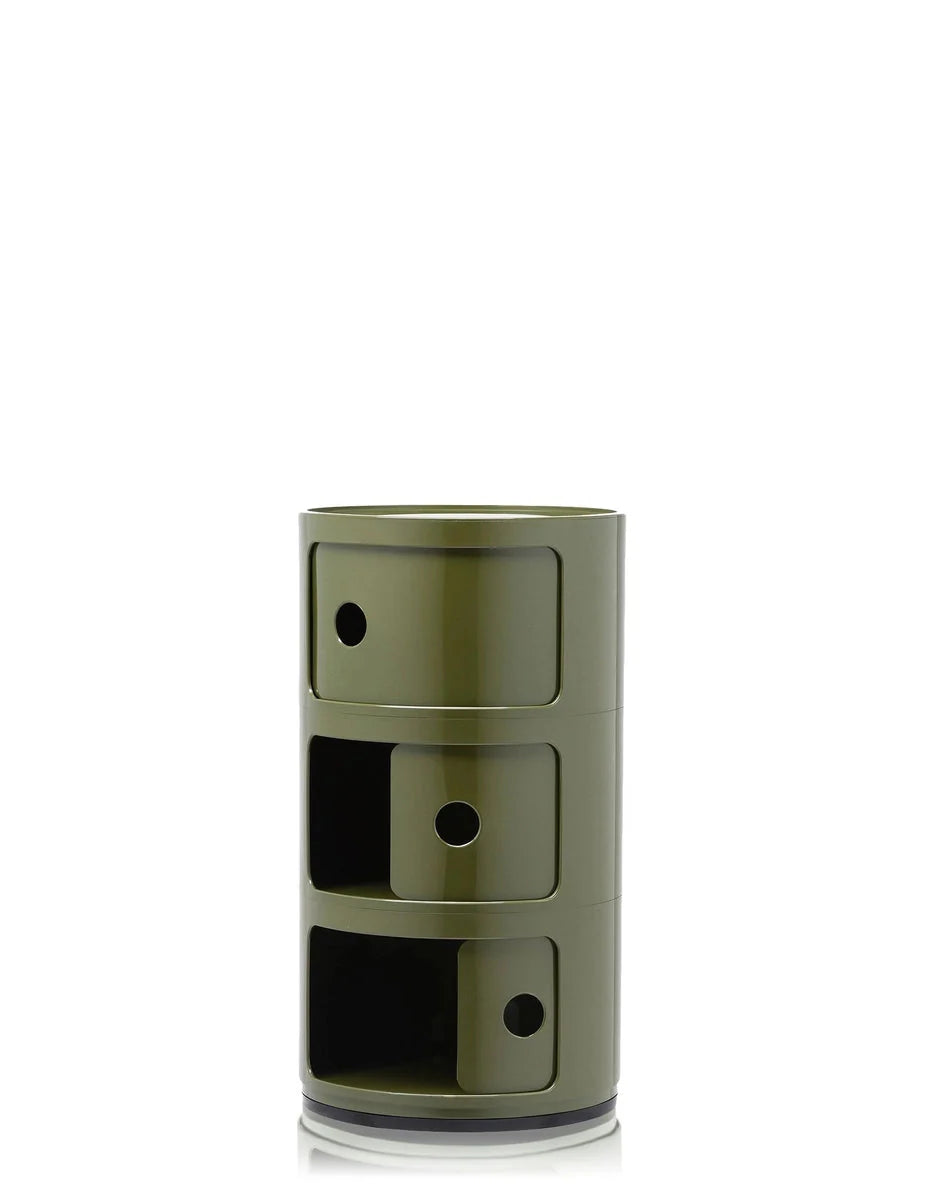 [product_category]-Kartell Componibili Classic Container 3 Elements, Green-Kartell-8058967253603-0496718-KAR-2