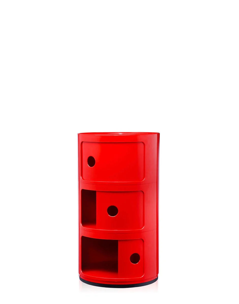 [product_category]-Kartell Componibili Classic Container 3 Elements, Red-Kartell-8034105780422-0496710-KAR-2