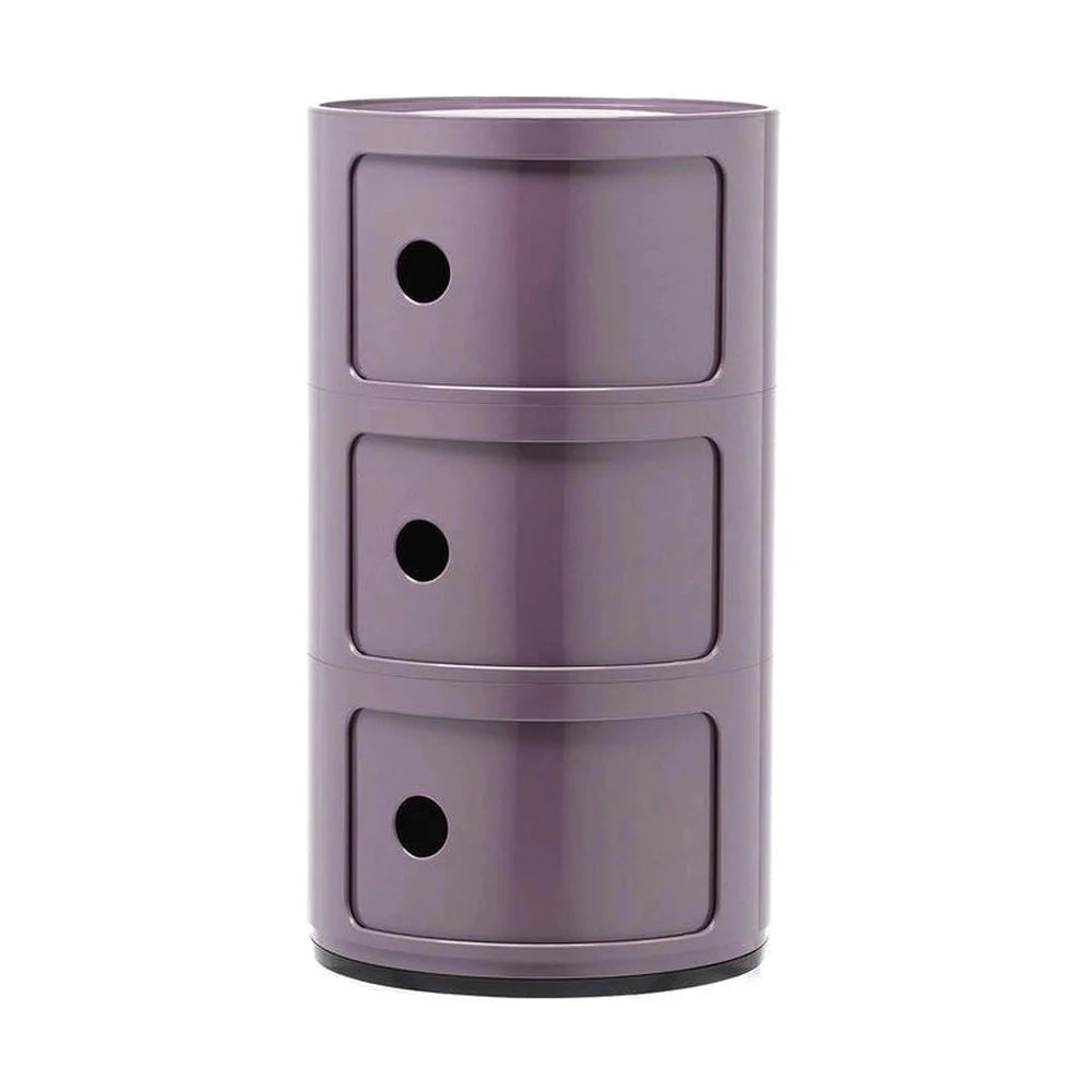 [product_category]-Kartell Componibili Classic Container 3 Elements, Violet-Kartell-8058967253627-0496720-KAR-1