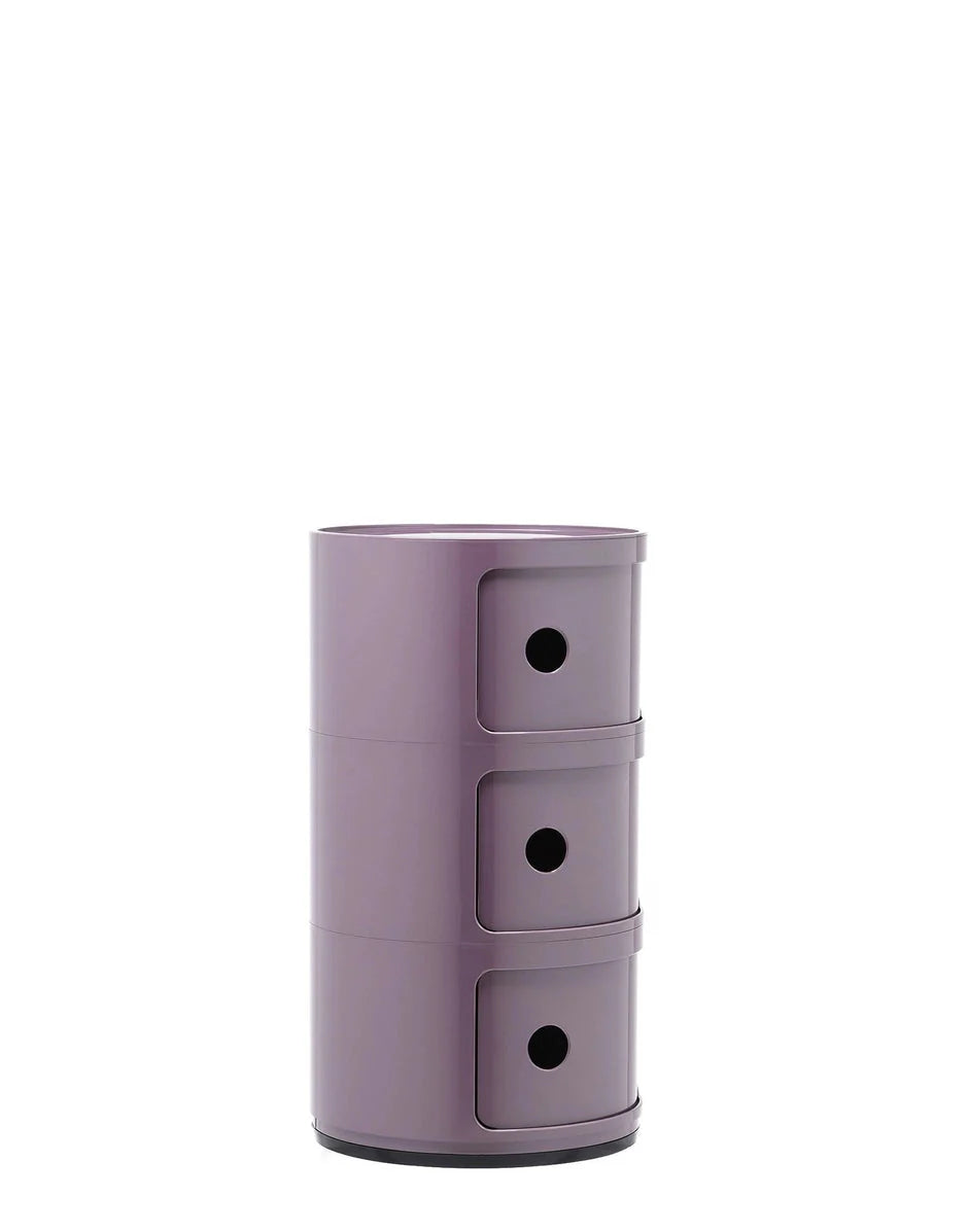 [product_category]-Kartell Componibili Classic Container 3 Elements, Violet-Kartell-8058967253627-0496720-KAR-3