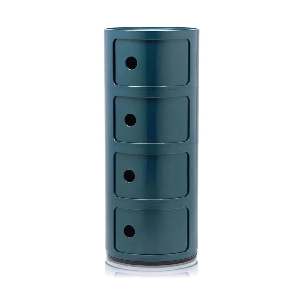 [product_category]-Kartell Componibili Classic Container 4 Elements, Blue-Kartell-8058967253641-0498515-KAR-1