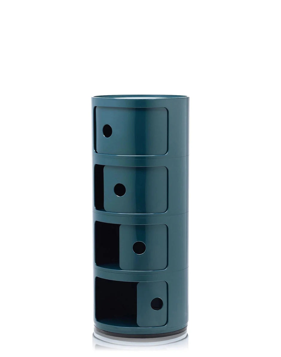 [product_category]-Kartell Componibili Classic Container 4 Elements, Blue-Kartell-8058967253641-0498515-KAR-2