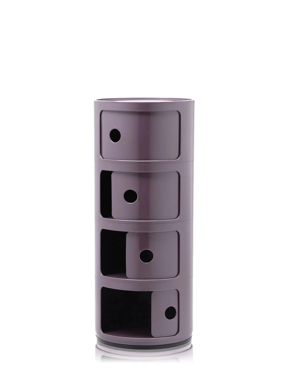[product_category]-Kartell Componibili Classic Container 4 Elements, Violet-Kartell-8058967253689-0498520-KAR-2