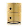 Kartell Componibili Metal Container 2 prvky, zlato