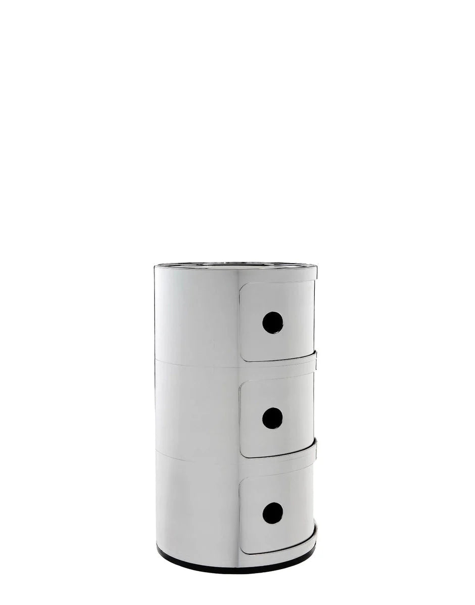 [product_category]-Kartell Componibili Metal Container 3 Elements, Chromed-Kartell-8058967191424-05967XX-KAR-3