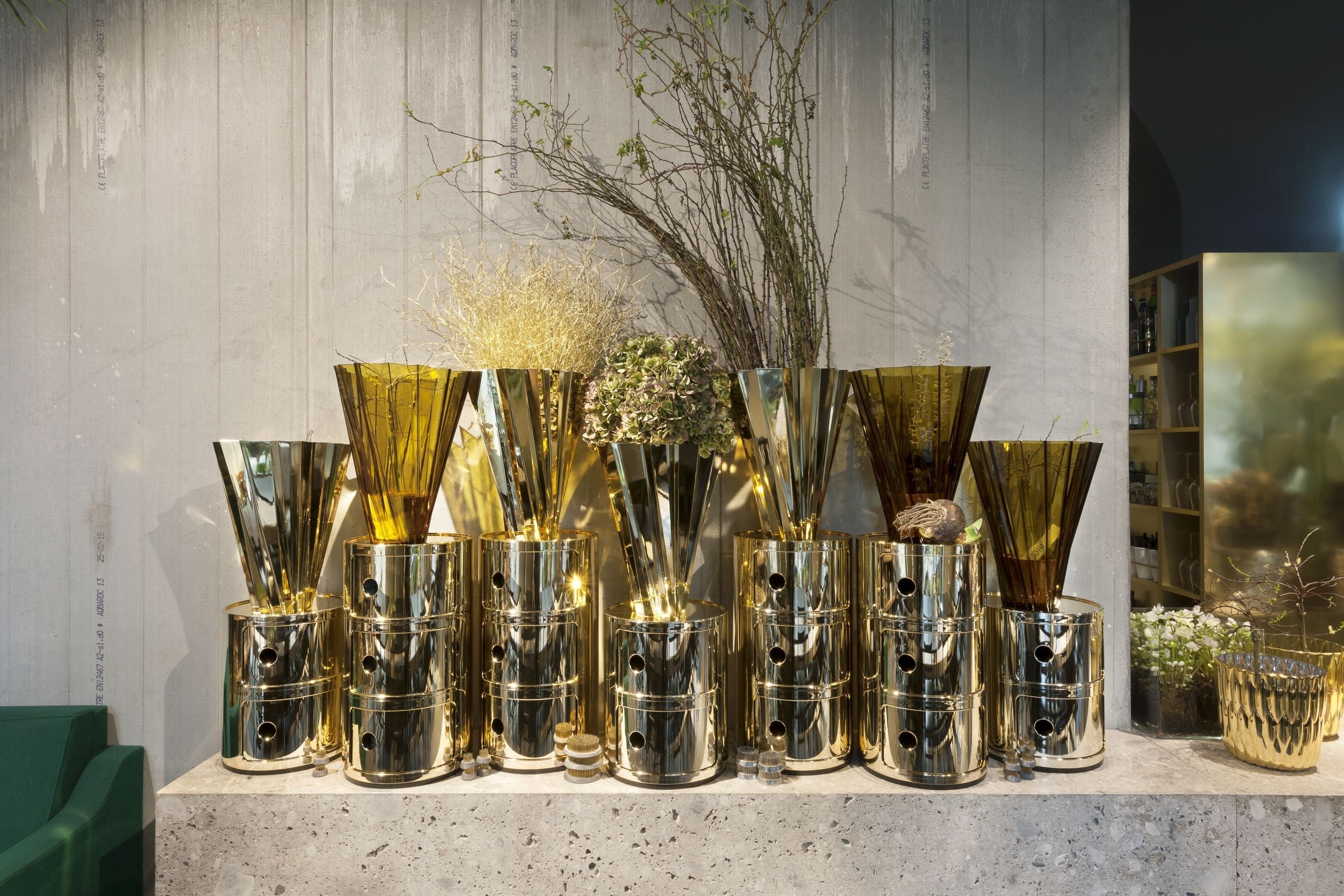 [product_category]-Kartell Componibili Metal Container 3 Elements, Chromed-Kartell-8058967191424-05967XX-KAR-9