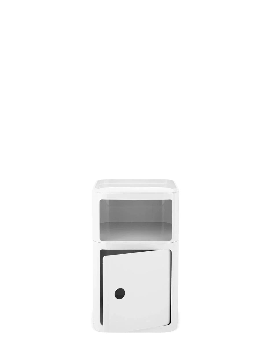 [product_category]-Kartell Componibili Square Container 1 Element, White-Kartell-8058967066128-0497003-KAR-2