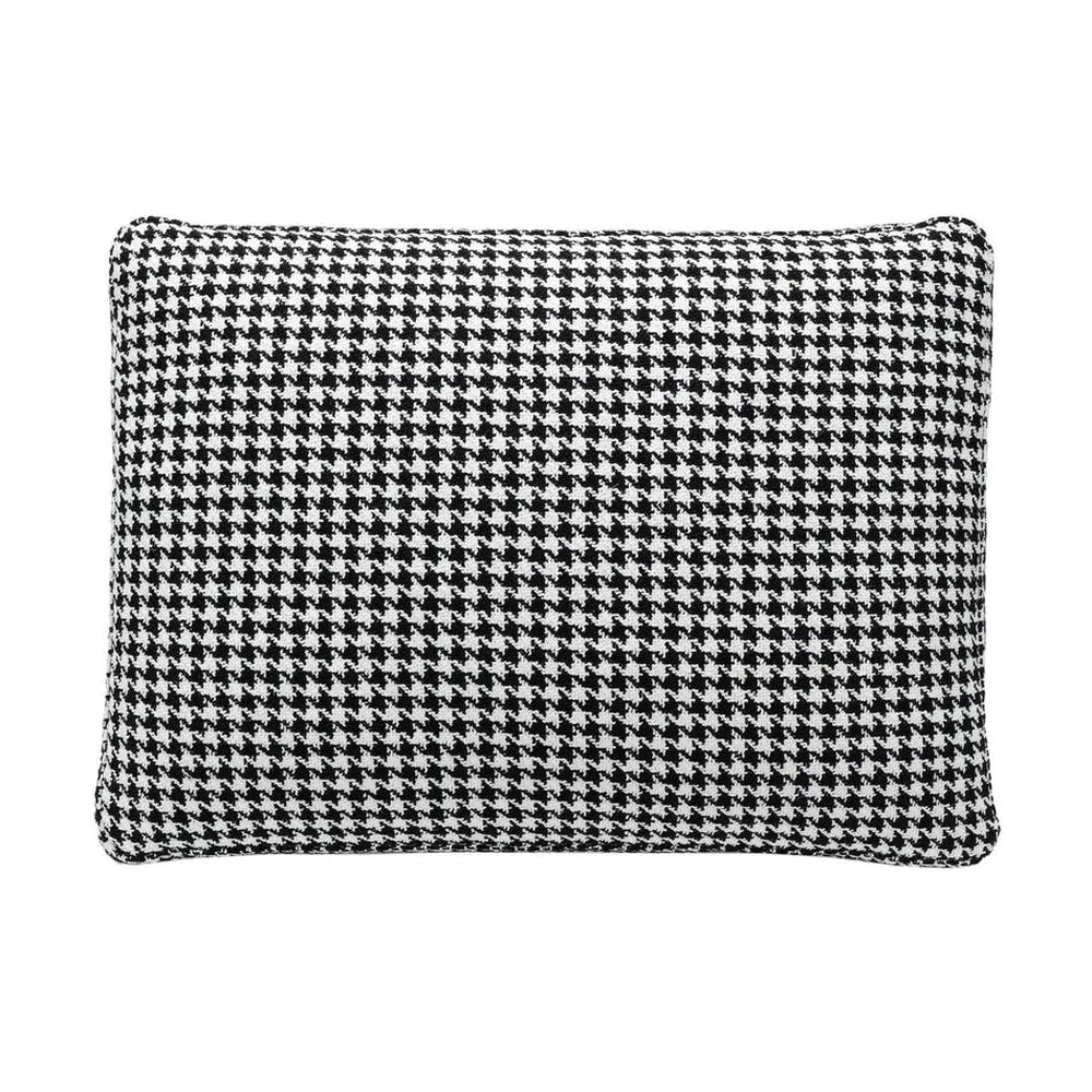 [product_category]-Kartell Cushion Pied De Poule 35x48 Cm, Black-Kartell-8058967247053-07166TN-KAR-1