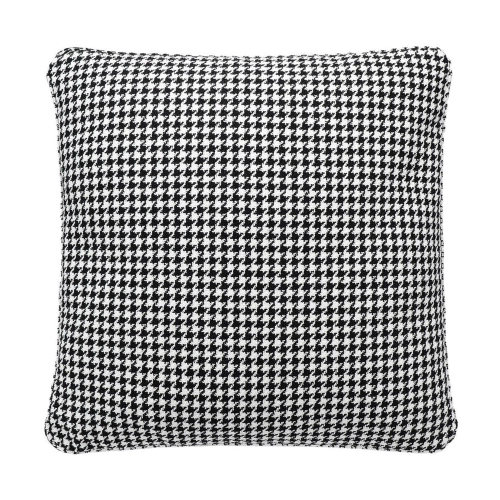 [product_category]-Kartell Cushion Pied De Poule 48x48 Cm, Black-Kartell-8058967246537-07085TN-KAR-1