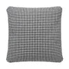 Kartell Cushion Pied de Poule 48x48 cm, černá