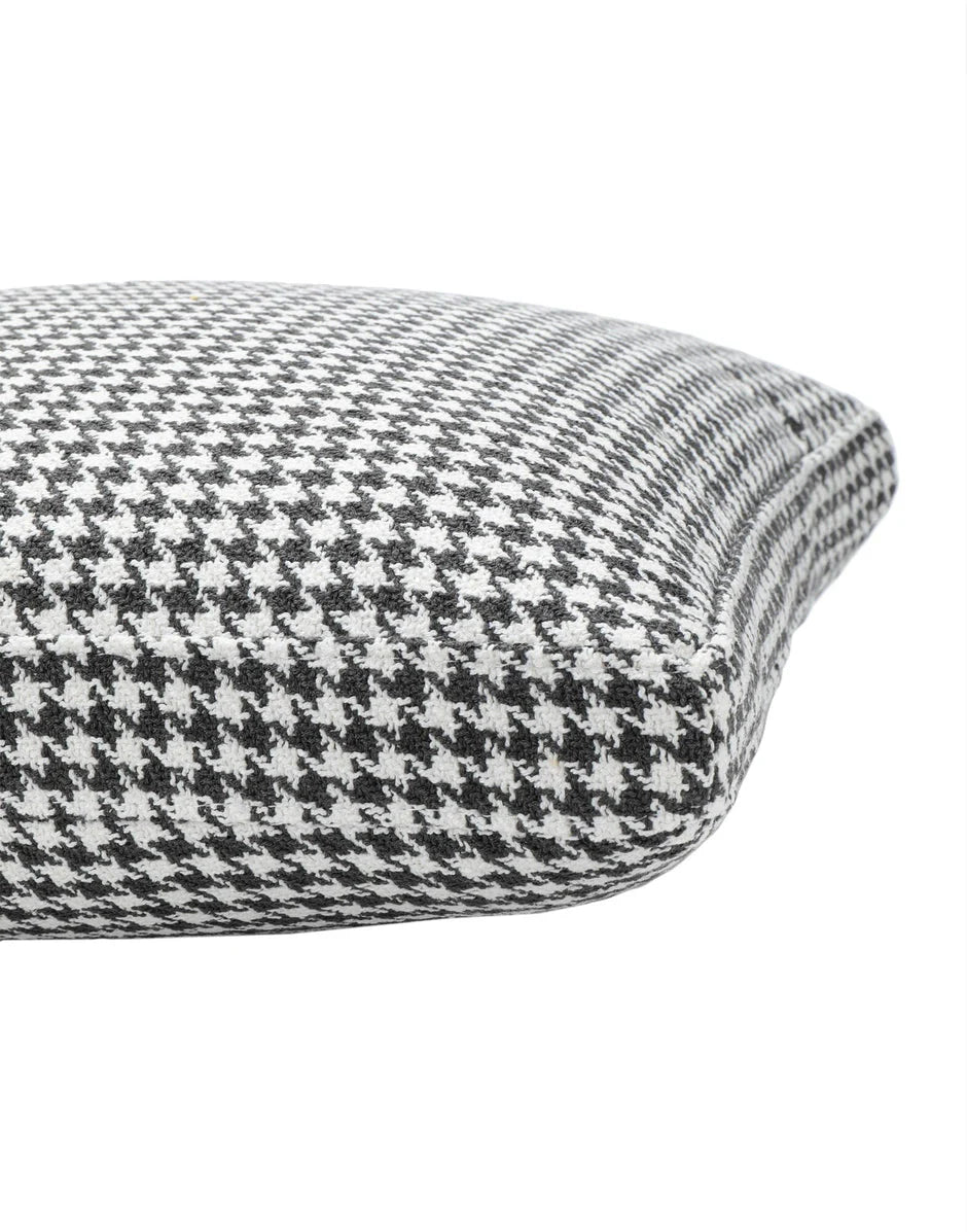 [product_category]-Kartell Cushion Pied De Poule 48x48 Cm, Grey-Kartell-8058967246513-07085TG-KAR-2